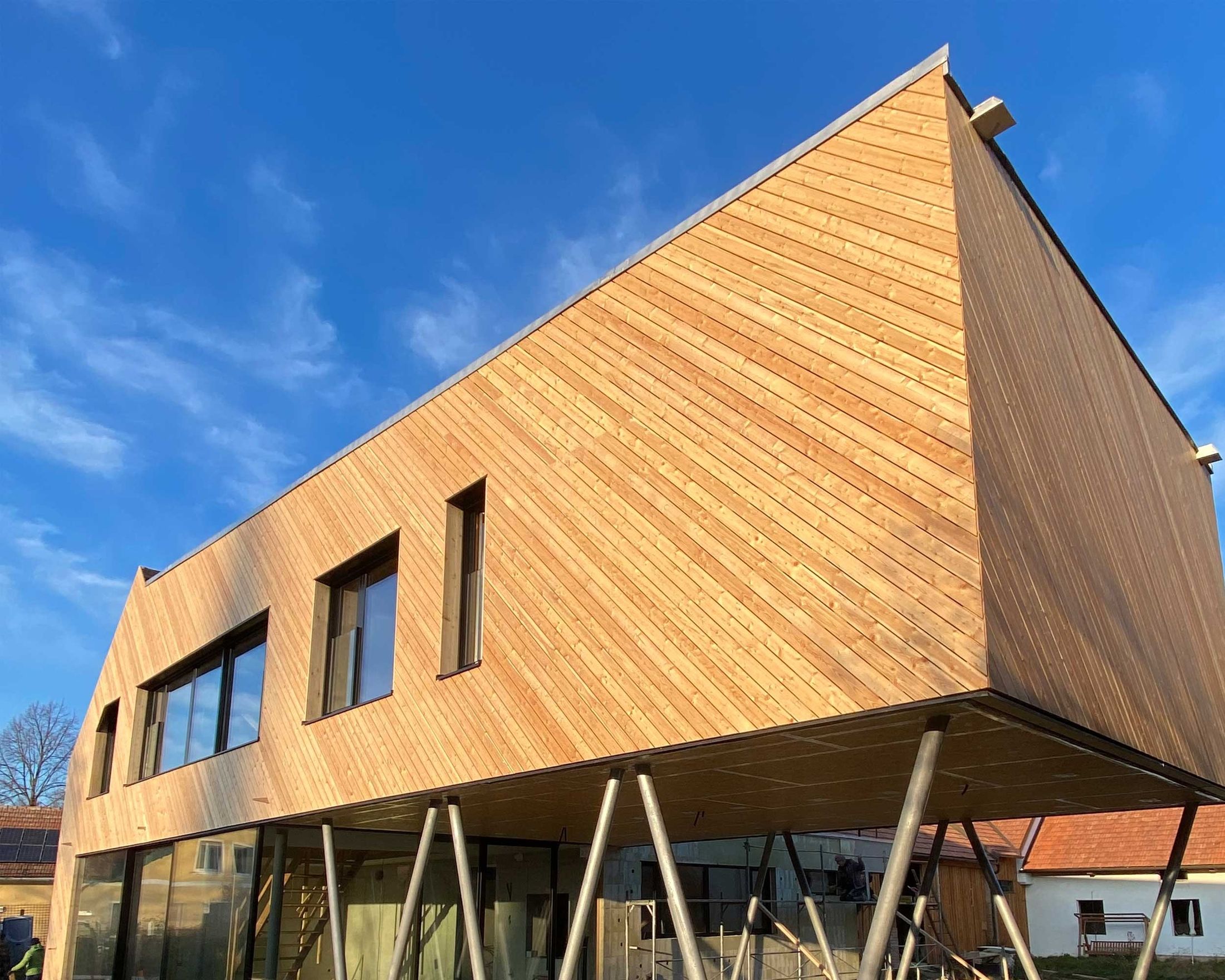 Holzfassade